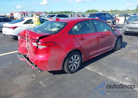 2020 Toyota Corolla Le z USA, uszkodzony, nr VIN JTDEPRAE4LJ004597